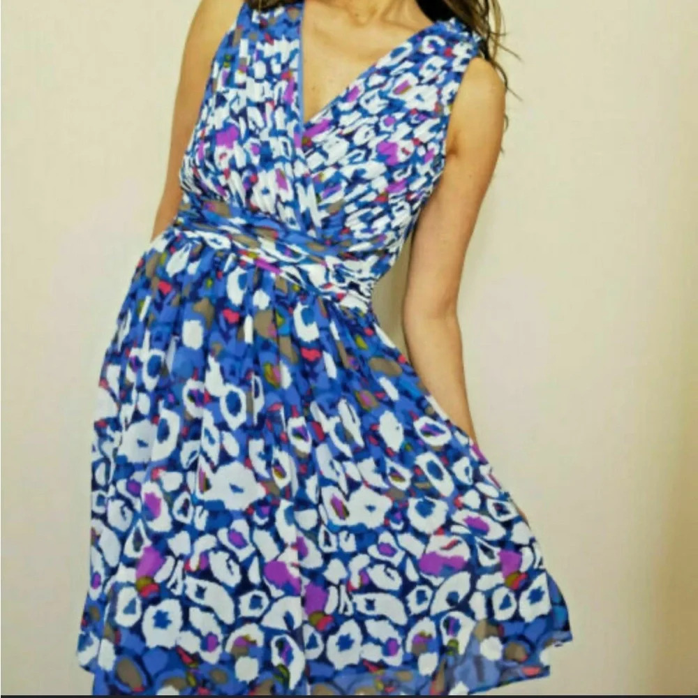 Matthew Williamson for Impulse Beautiful Sleeveless Lined Mini‎ Dress. Size 10